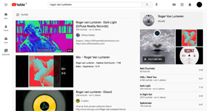 Roger van Lunteren's profile on youtube